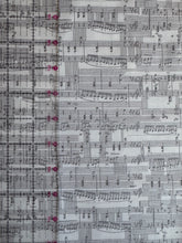 Load image into Gallery viewer, Moda Music Sheet Fabric 3/4 Yard
