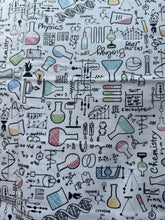 Load image into Gallery viewer, Science Print from Timeless Treasures 3/4 Yard
