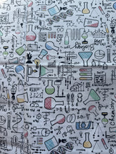 Load image into Gallery viewer, Science Print from Timeless Treasures 3/4 Yard

