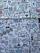 Load image into Gallery viewer, Science Print from Timeless Treasures 3/4 Yard
