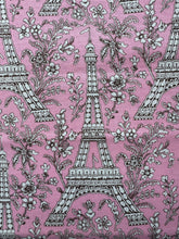 Load image into Gallery viewer, Eiffel Tower by Michael Miller Fabrics 3/4 Yard
