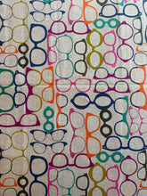 Load image into Gallery viewer, Colorful Glasses by Michael Miller Fabrics 1 3/4 Yard
