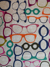 Load image into Gallery viewer, Colorful Glasses by Michael Miller Fabrics 1 3/4 Yard
