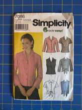 Load image into Gallery viewer, Simplicity 7086 Sewing Pattern

