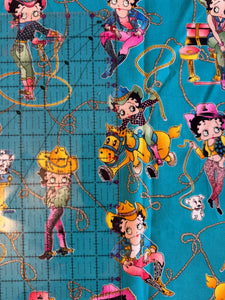 Betty Boop Western Remnant 42x19