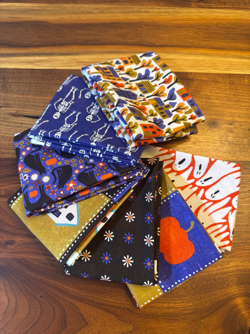 Sleepy Hollow Fat Quarter Bundle Organic Quilting Cotton