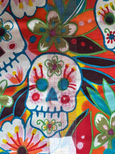 Load image into Gallery viewer, Calaveras de Color 24 inch Cotton
