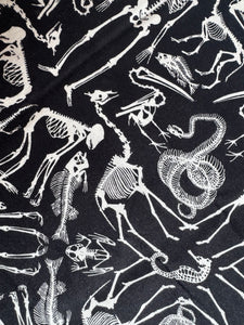 Alexander Henry Skeleton Fabric 1/2 Yard