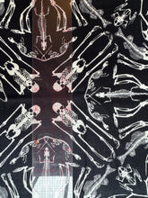 Load image into Gallery viewer, Alexander Henry Skeleton Fabric 1/2 Yard
