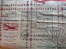 Load image into Gallery viewer, &quot;Correspondance&quot; Cotton fabric 14 inches
