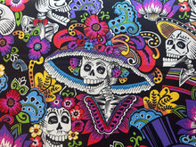 Load image into Gallery viewer, Dia de la Catrina by Alexander Henry Fabrics 1 Yard
