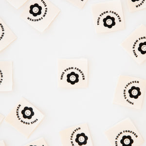 This Took Forever - Sewing Organic Cotton Labels