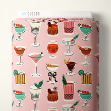 Load image into Gallery viewer, Tinsel &amp; Tinis Light Pink from Merry &amp; Mod Organic Cotton
