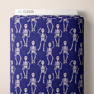 Verona Skeleton Organic Quilting Cotton