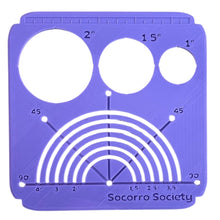 Load image into Gallery viewer, Sashiko Circle Stencil
