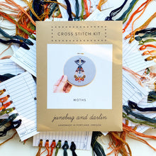 Load image into Gallery viewer, Moths Embroidery Kit
