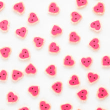 Load image into Gallery viewer, Pink Sweet Heart Small 5/8" Buttons
