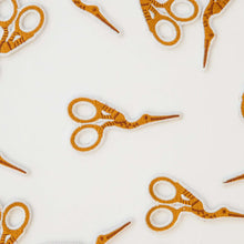 Load image into Gallery viewer, Stork Scissor Iron-On Patch
