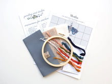 Load image into Gallery viewer, Moths Embroidery Kit
