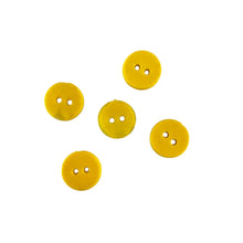 Load image into Gallery viewer, Little Recycled Plastic Buttons - Yellow
