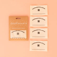 Load image into Gallery viewer, Handmade with Love Organic Cotton Write-in Quilt Labels
