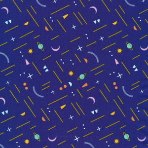 Wild Cosmos Quilters Weight Organic Cotton
