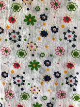 Load image into Gallery viewer, White Petite Floral Pattern Cotton 1 Yard
