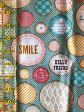 Load image into Gallery viewer, Embroidery Hoop Pattern Cotton 1/2 Yard
