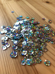 Silver Round Sequins