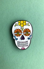 Load image into Gallery viewer, Sugar Skull Enamel Pin
