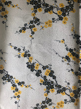 Load image into Gallery viewer, Blue Cherry Blossom Silk-Like Fabric 1/2 Yard
