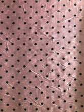 Load image into Gallery viewer, Pink Polka Dot Polyester Fabric 1 Yard
