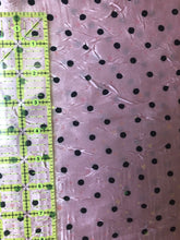 Load image into Gallery viewer, Pink Polka Dot Polyester Fabric 1 Yard
