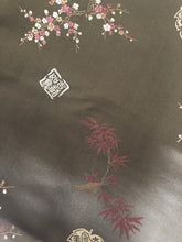 Load image into Gallery viewer, Earth Tone Silk-Like Fabric 1 Yard
