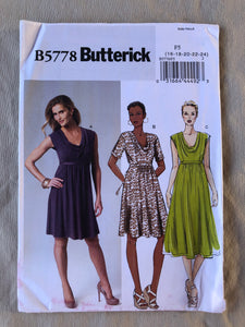 Butterick B5778 Pattern