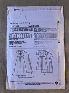 Butterick B5778 Pattern