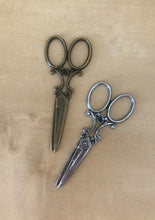 Load image into Gallery viewer, Brass Plated Scissor Charms
