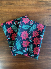 Load image into Gallery viewer, Poinsettia Parade Organic Cotton Fat Quarter
