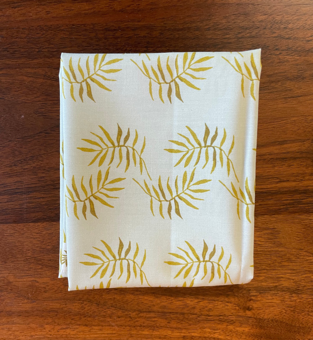 Fat Quarters Fond Fronds Market Organic Poplin