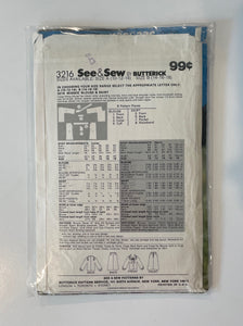 See & Sew 3216