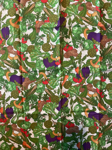 Vintage Vegetables 1/2 Yard Quilting Cotton