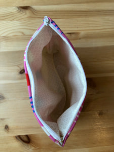 Hand Pattern Zipper Bag
