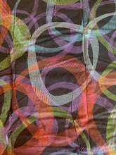 Load image into Gallery viewer, Black with Swirls 1/2 Yard Quilting Cotton
