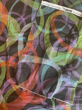 Load image into Gallery viewer, Black with Swirls 1/2 Yard Quilting Cotton
