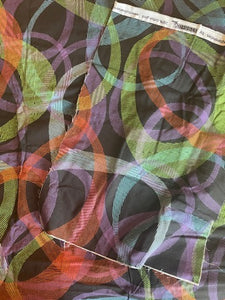 Black with Swirls 1/2 Yard Quilting Cotton