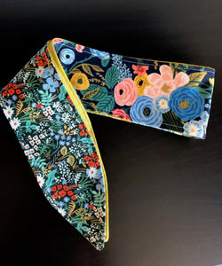 Half and Half Rifle Floral Wrap Headband