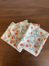 Load image into Gallery viewer, Citrus Fruits Fat Quarter Organic Quilter&#39;s Weight Cotton
