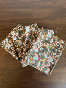 Flying High Fat Quarter Organic Quilter's Weight Cotton