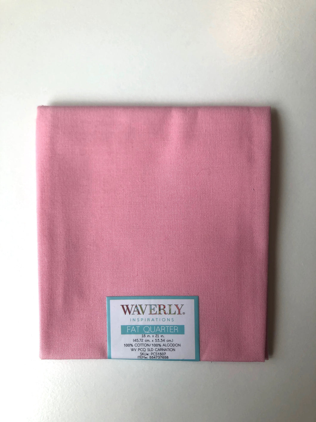 Waverly Cotton Pink Fat Quarter