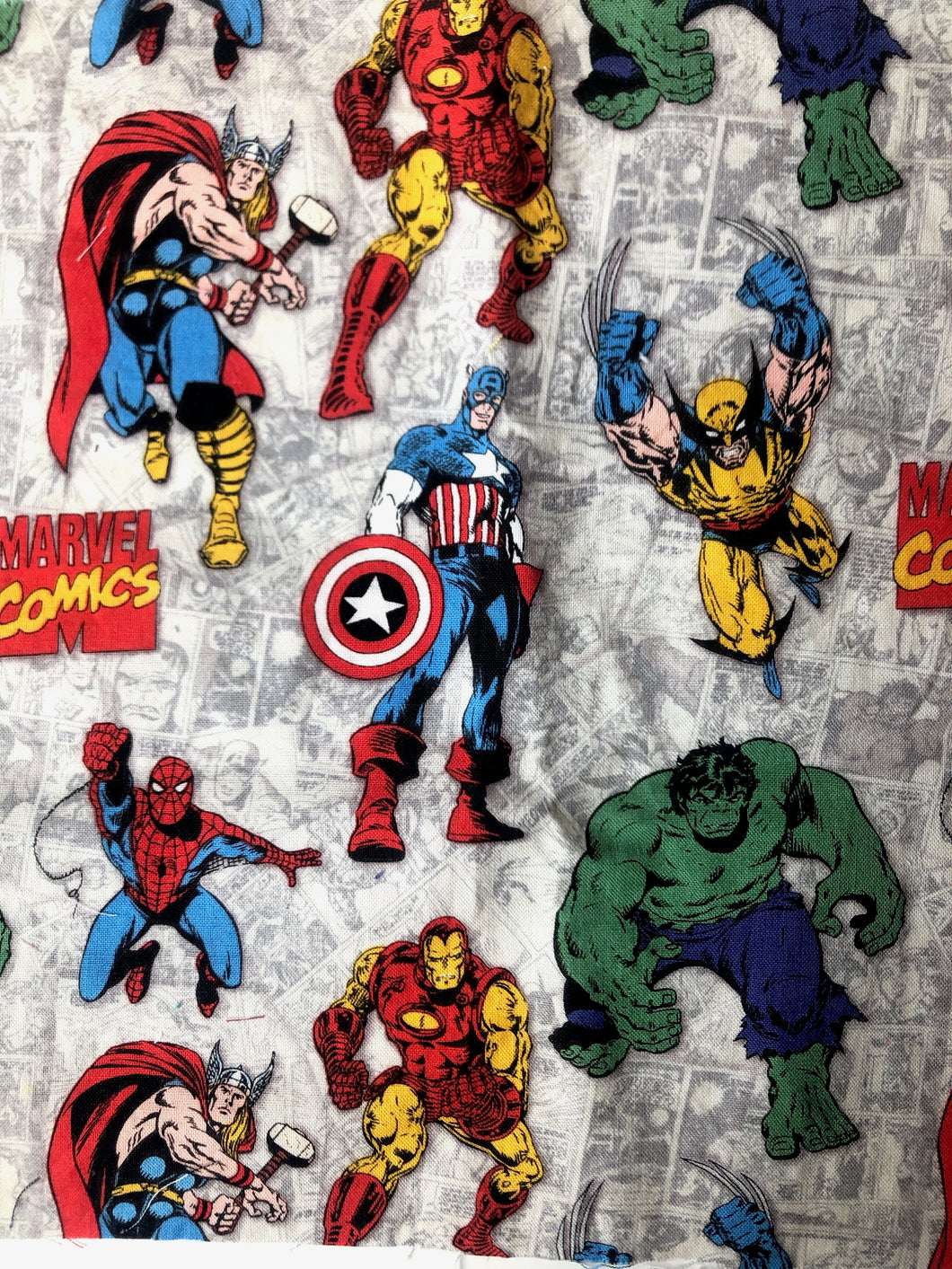 Marvel Avengers Cotton 1/4 Yard